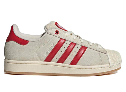 Women's Adidas Superstar II in Cream White