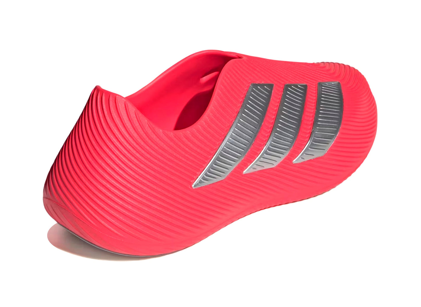 Adidas Purechill Slides in Lucid Red / Matte Silver