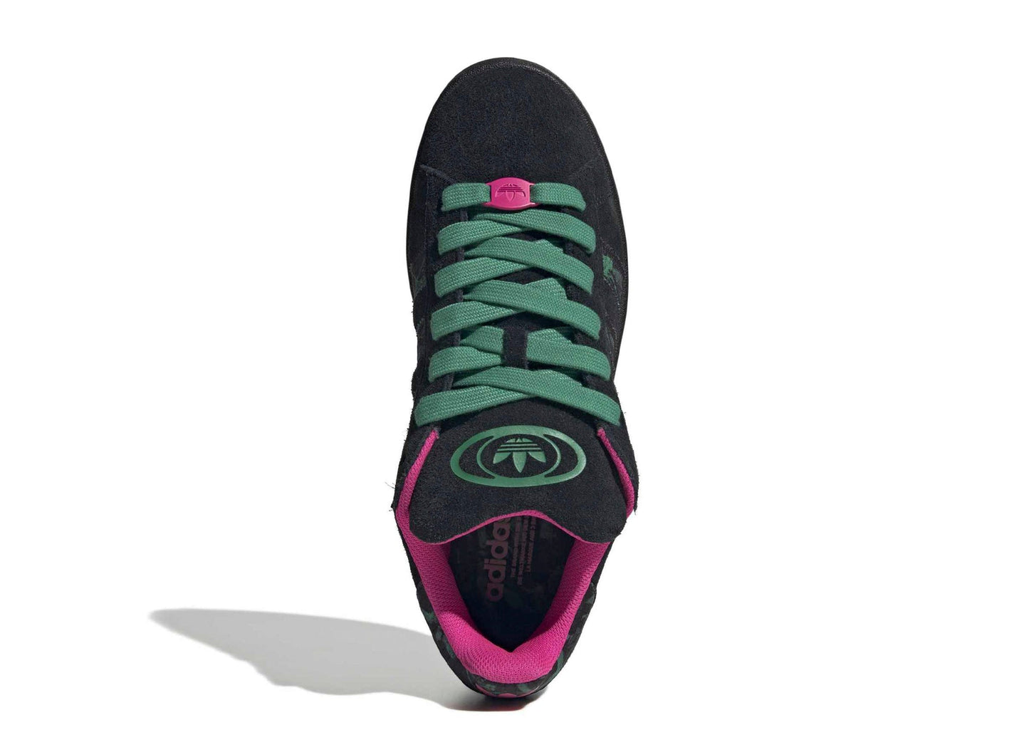 Adidas Campus 00s in Core Black / Semi Court Green