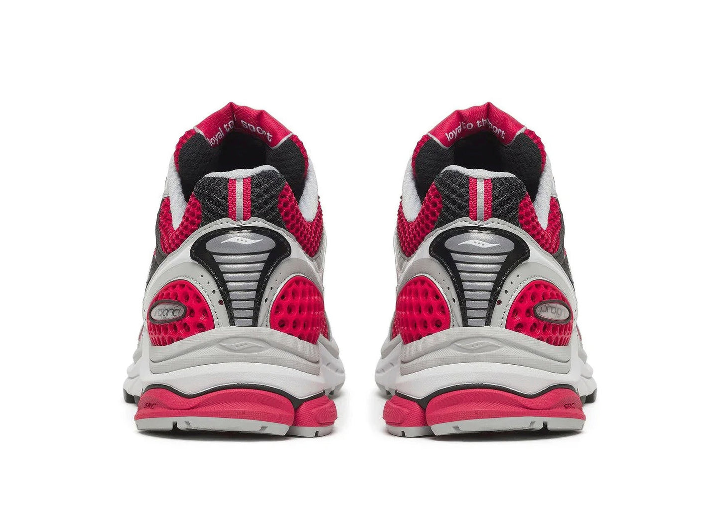 Saucony Progrid Triumph 4 in Red / Grey