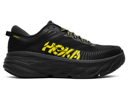 Hoka Bondi 7 'Black / Hoka Citrus'