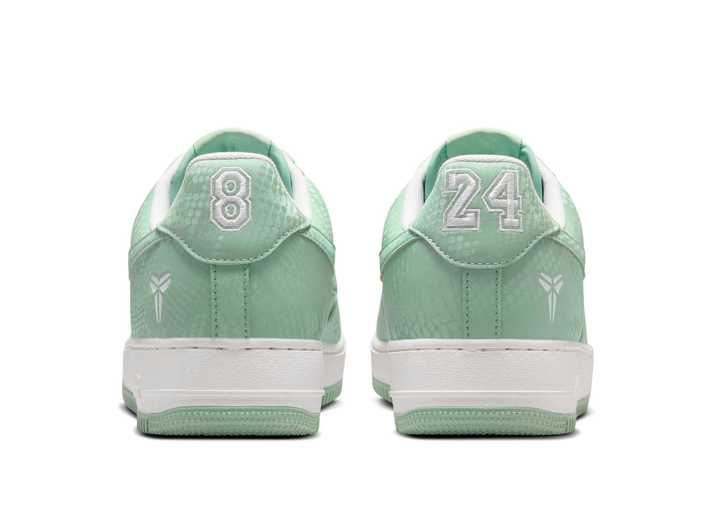 Nike Kobe Air Force 1 Low in Steam / Summit White