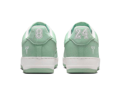 Nike Kobe Air Force 1 Low in Steam / Summit White