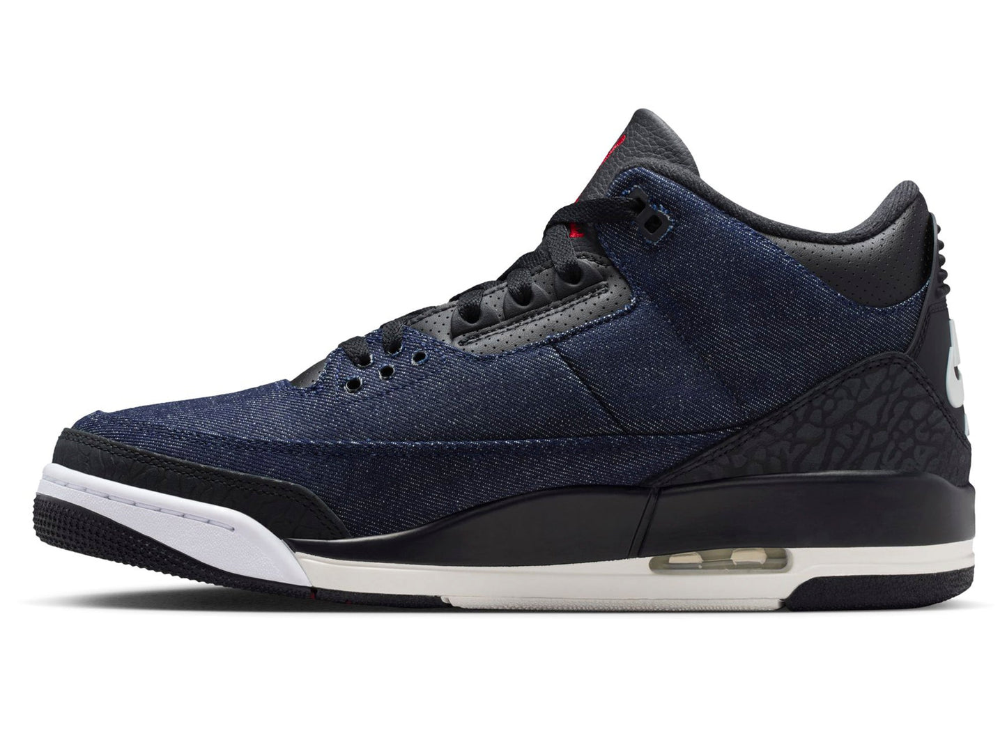 Air Jordan 3 x Levi's "Indigo and Gym Red"