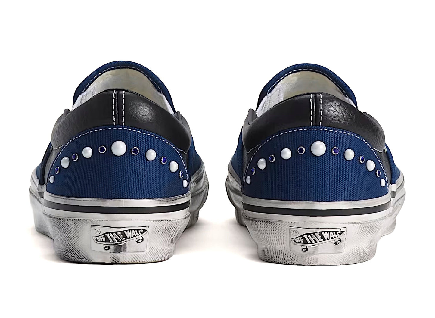 Vans LX Classic Slip-On 98 Pearlized in Indigo