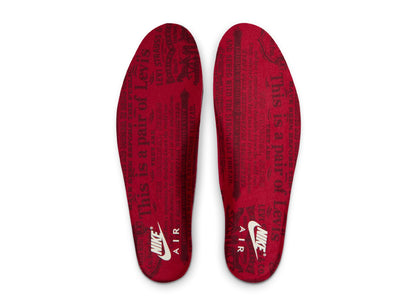 Air Jordan 3 x Levi's "Indigo and Gym Red"