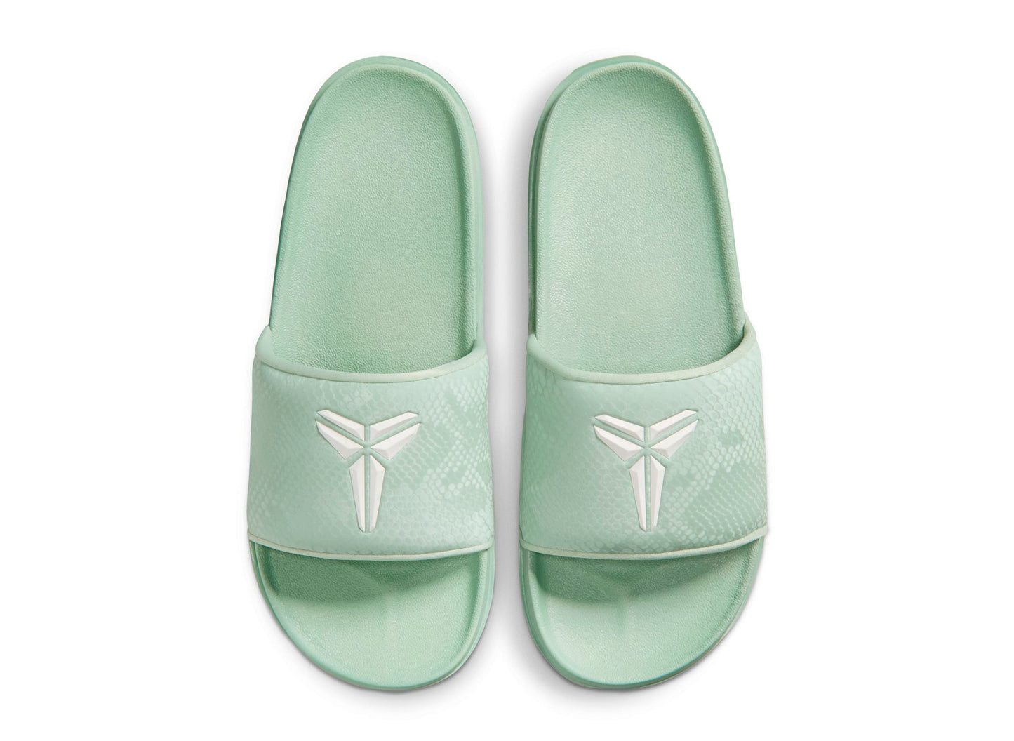 Nike Kobe Offcourt Slide in Steam / Summit White