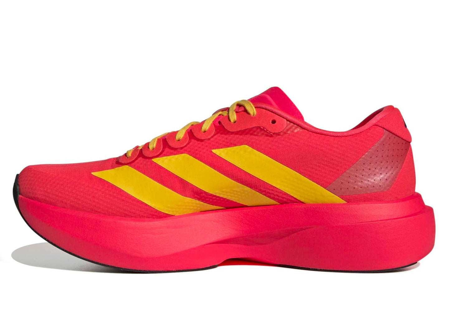 Adidas Adizero EVO SL Woven in Lucid Red / Bold Gold