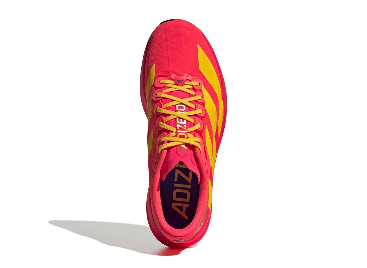 Adidas Adizero EVO SL Woven in Lucid Red / Bold Gold