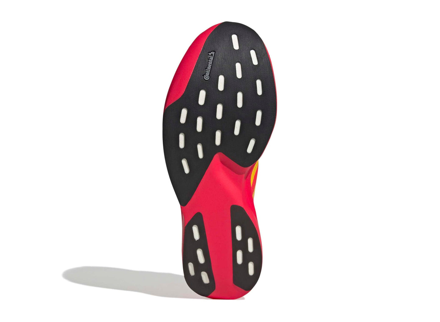 Adidas Adizero EVO SL Woven in Lucid Red / Bold Gold