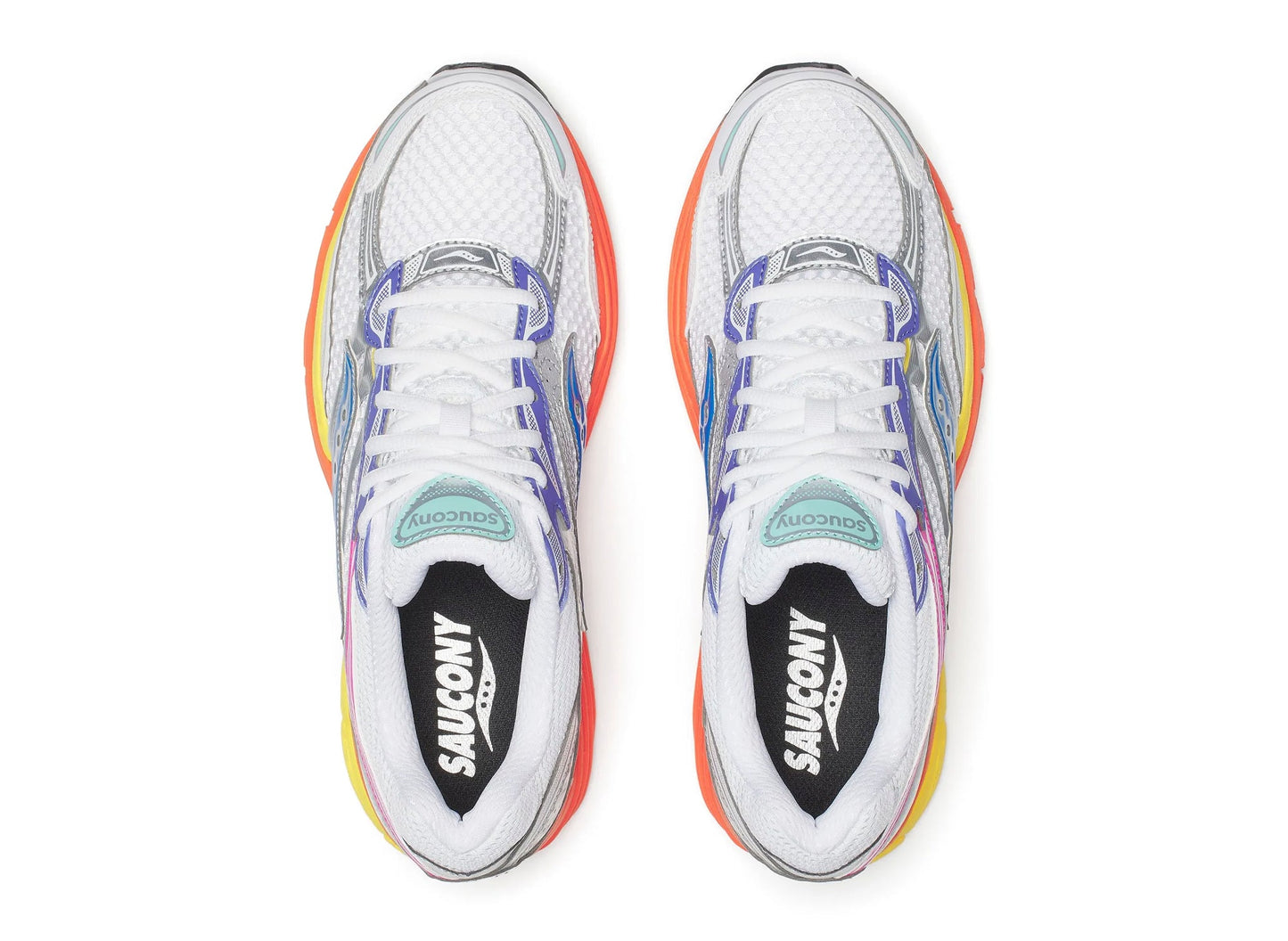 Saucony Progrid Omni 9 in White / Multi