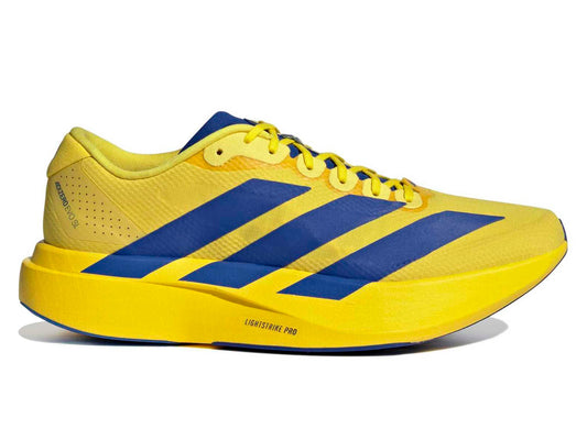 Adidas Adizero EVO SL Woven in Yellow / Team Royal Blue