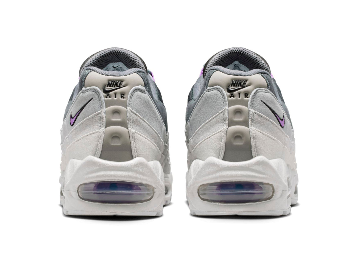 Nike Air Max 95 Big Bubble OG in "Photon Dust / Bright Violet"