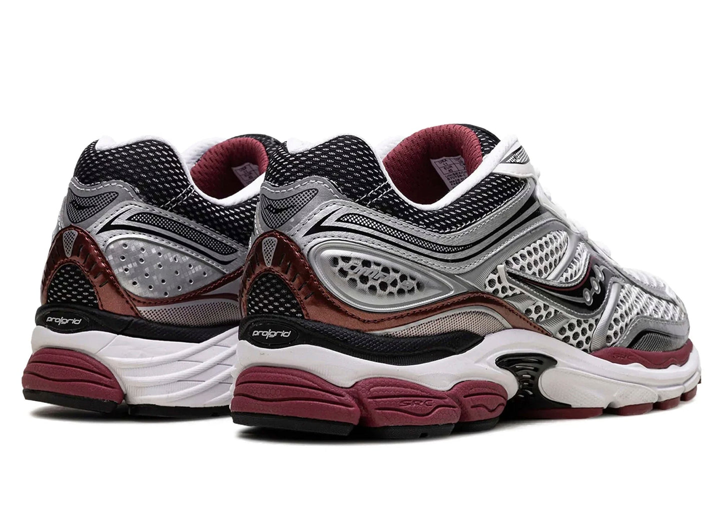 Saucony Progrid Omni 9 in White / Red