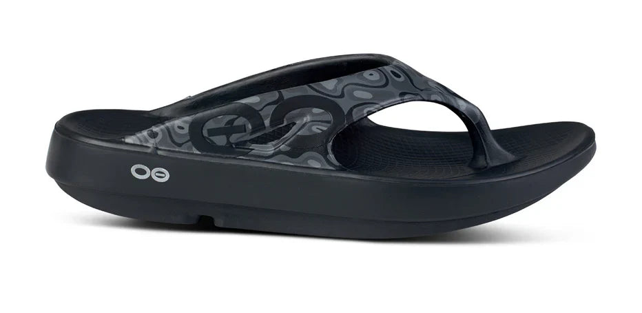 Oofos | OOriginal Sport Sandal | Unisex | Black Water Camo