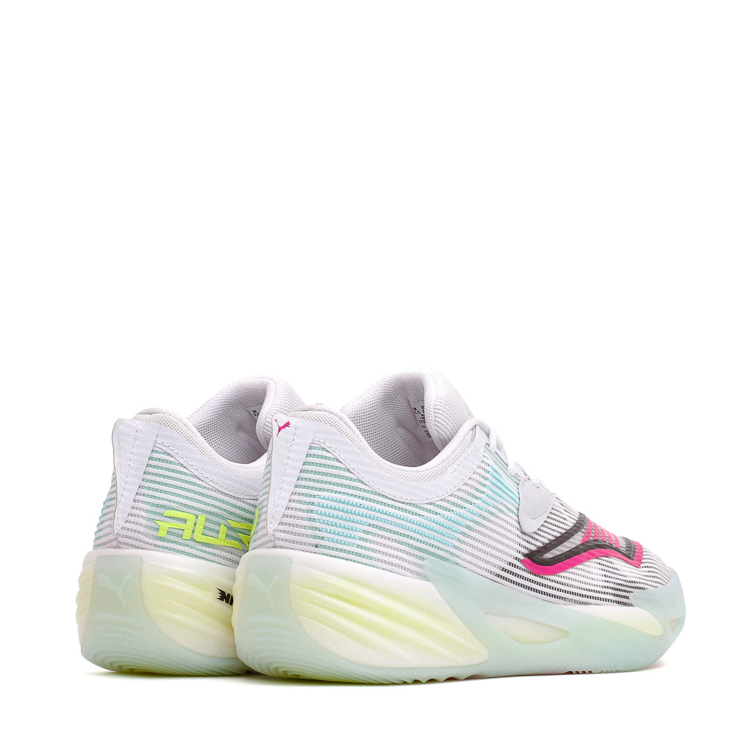 Puma Basketball Men All-Pro Nitro 2 White Mint Melt 311521-01