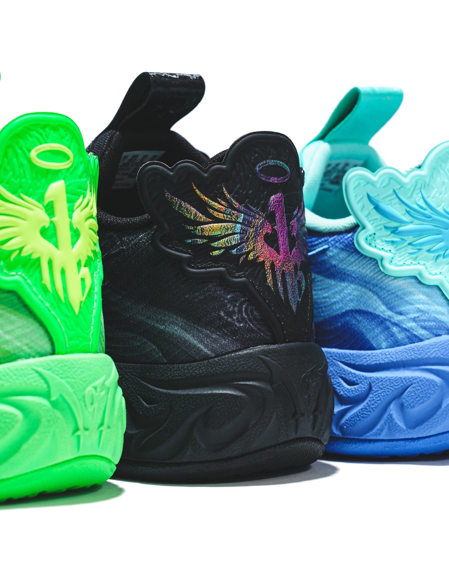 Puma Basketball Men LaMelo Ball MB.04 Lo Team Green Glare 312174-04