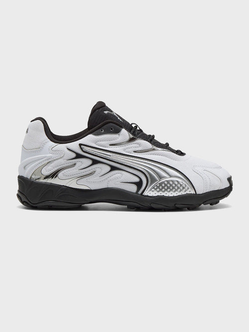 Puma Inhale Smile Sneakers | Silver Mist/Black
