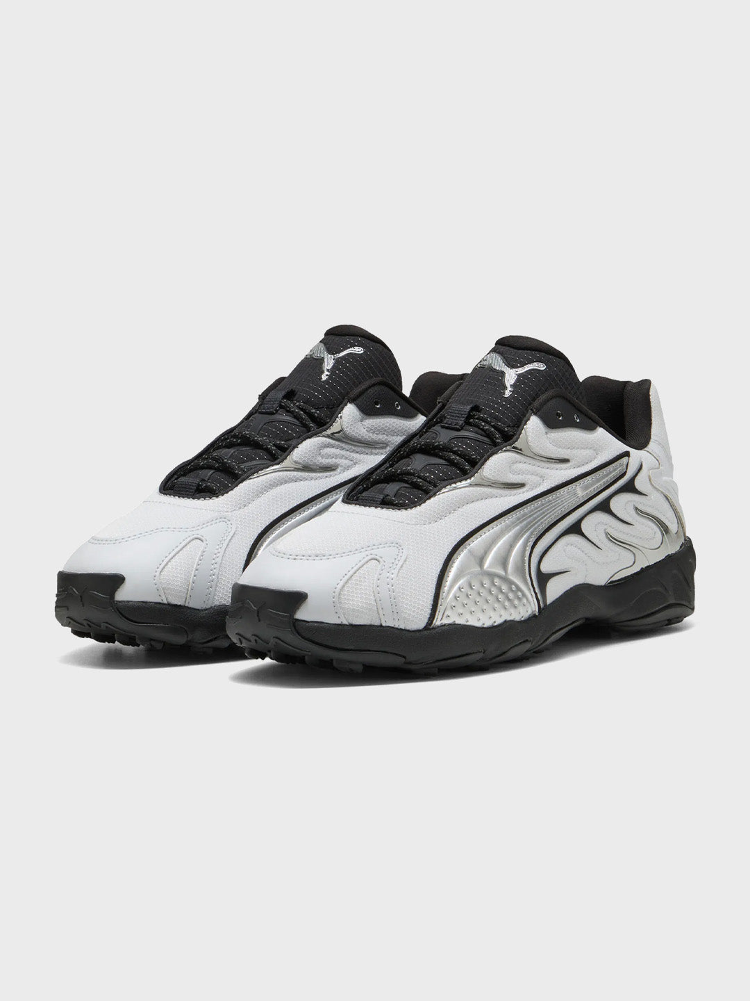 Puma Inhale Smile Sneakers | Silver Mist/Black