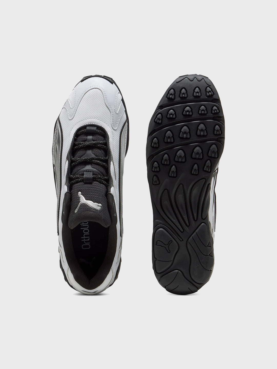 Puma Inhale Smile Sneakers | Silver Mist/Black