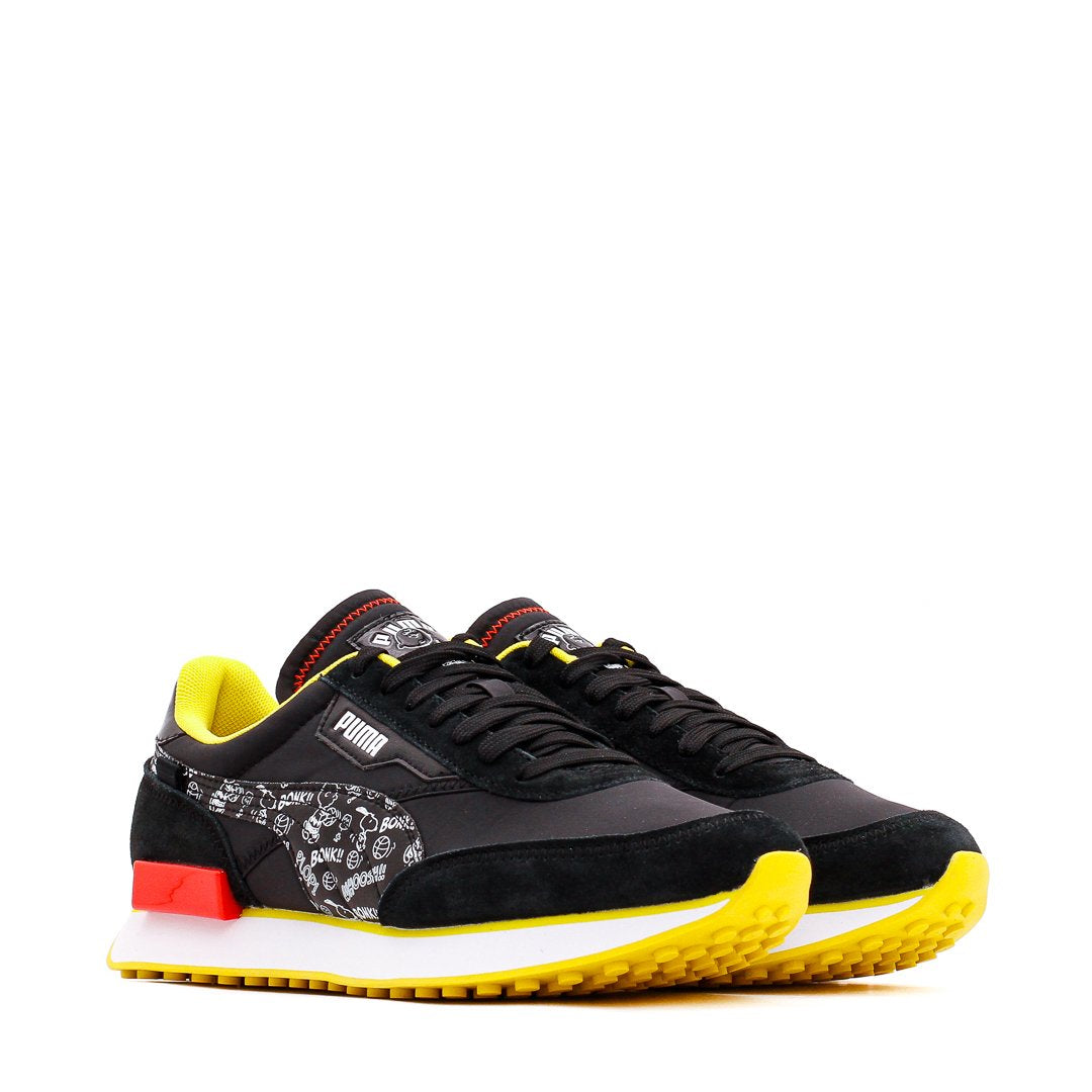 Puma Men Future Rider x Peanuts Black 380483-01