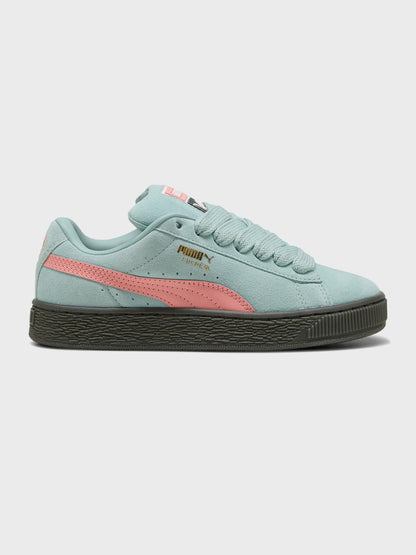 Puma Suede XL Sneakers | Mint/Pink