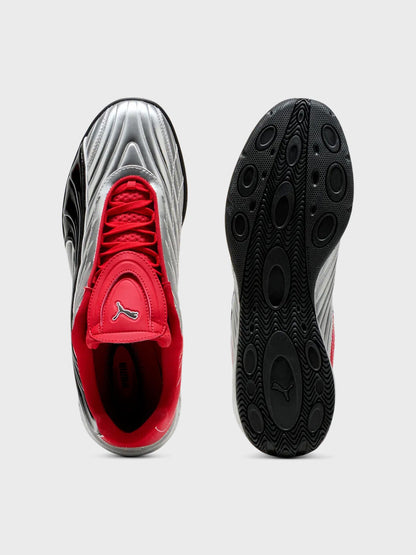 Puma V-S2 Goalgetter Sneakers | Silver/Red