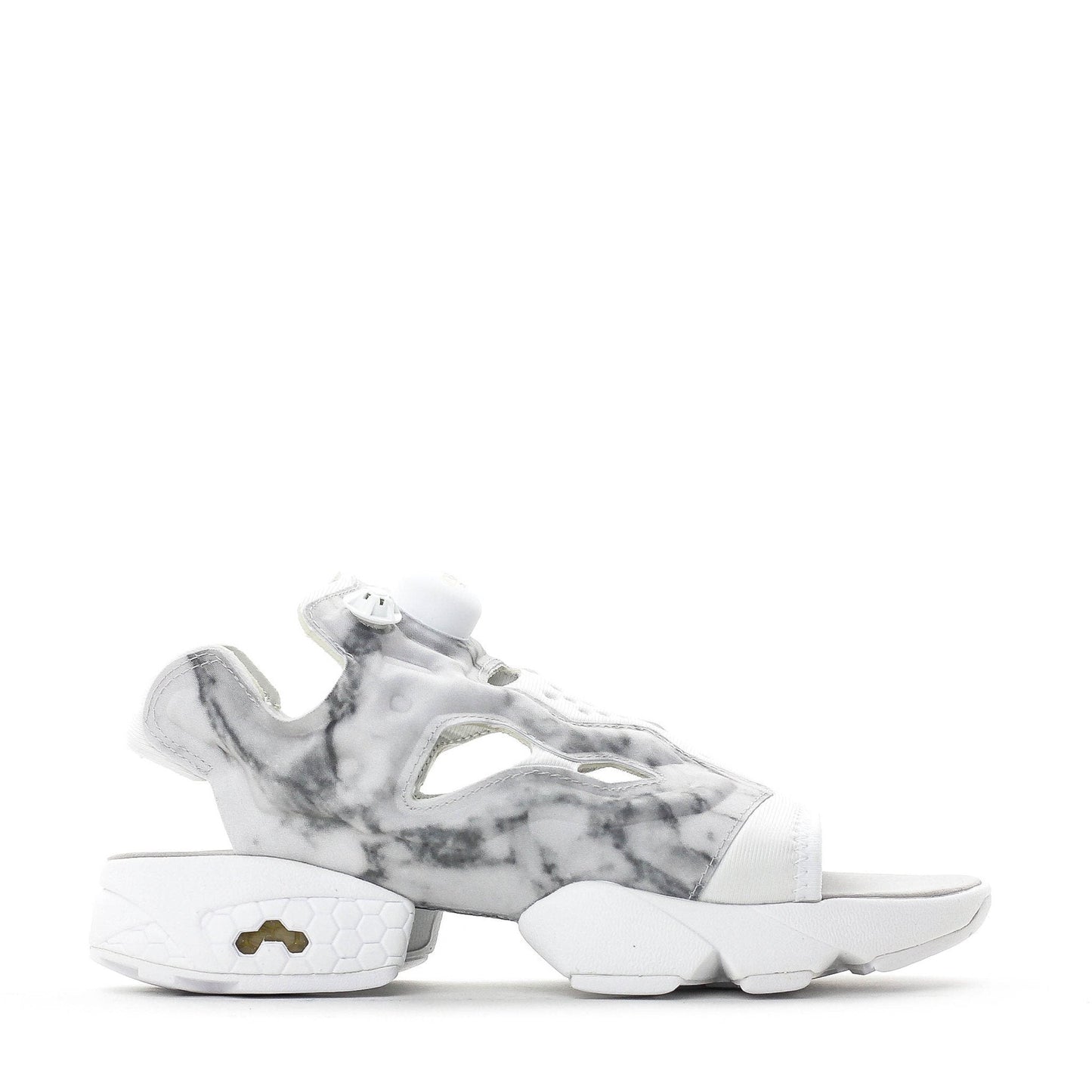 REEBOK CLASSIC WOMEN INSTAPUMP FURY SANDAL WHITE GREY V69440
