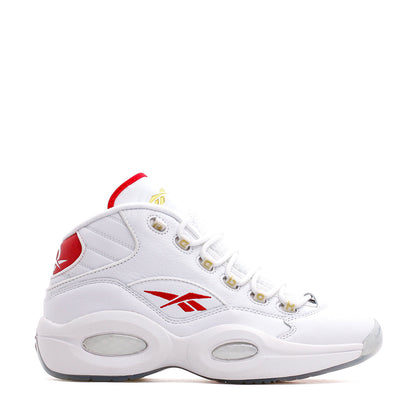 Reebok Classics Basketball Men Question Mid Allen Iverson Dr J #6 White Red GX0230