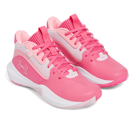 Big Kids' Under Armour Lockdown 7 Basketball Shoes "Pink"