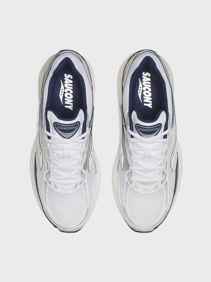 Saucony Progrid Omni 9 Sneakers | White/Navy