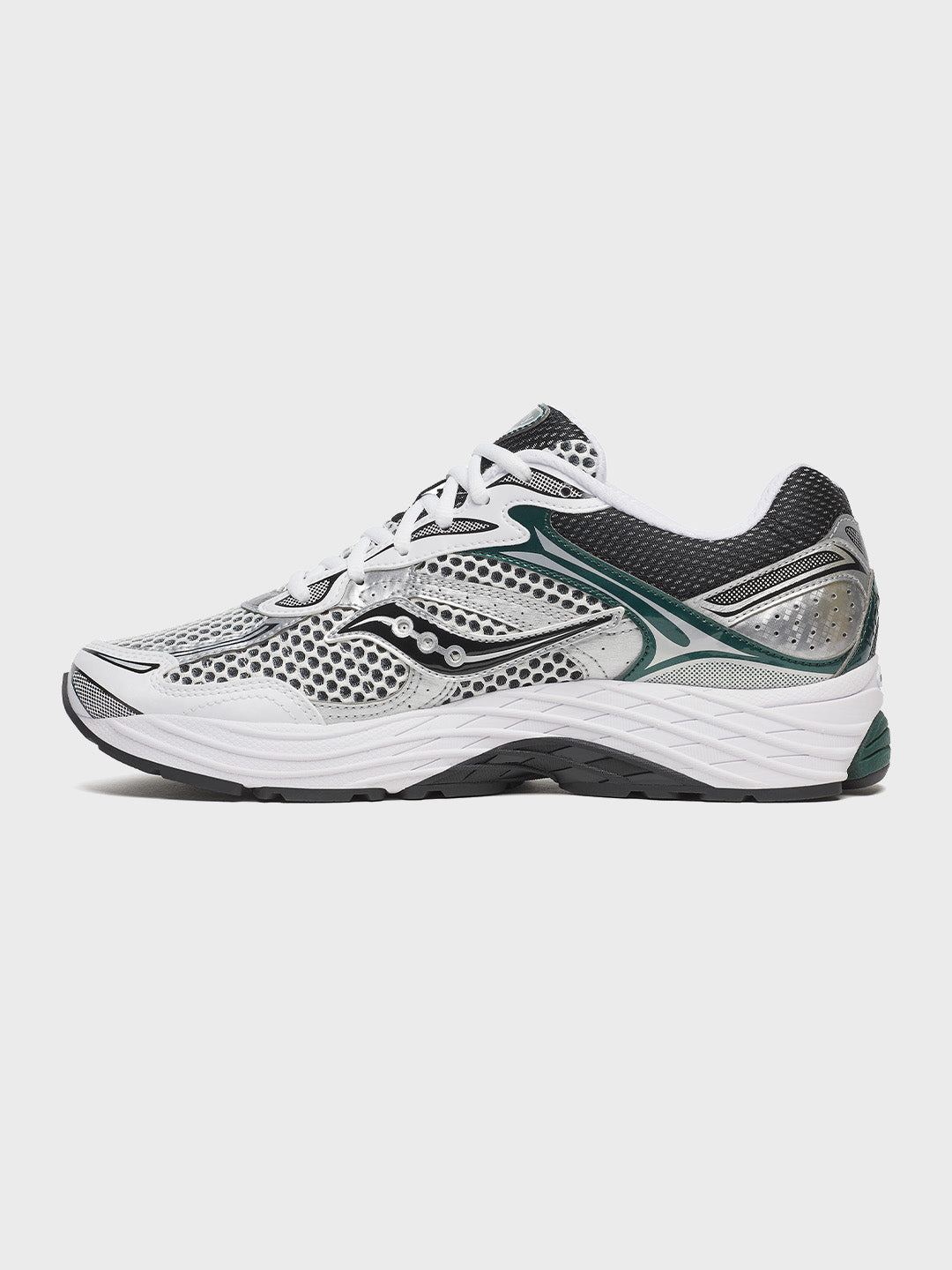 Saucony Progrid Omni 9 Sneakers | White/Pine Green