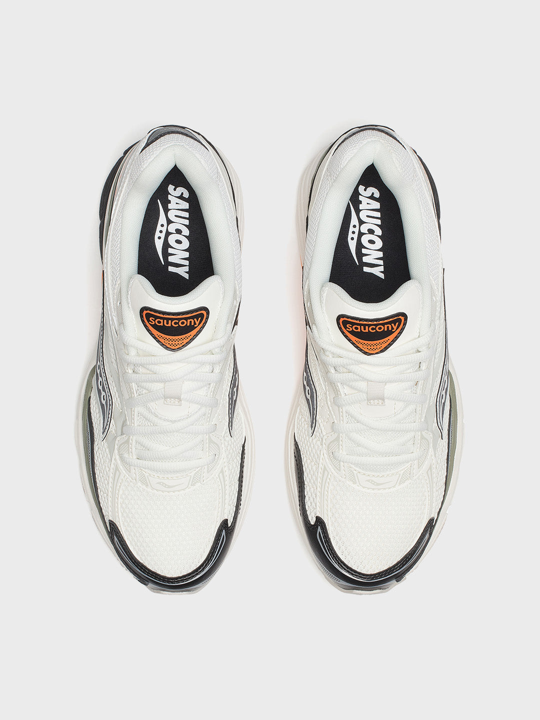 Saucony Progrid Omni 9 Sneakers | White/Turmeric