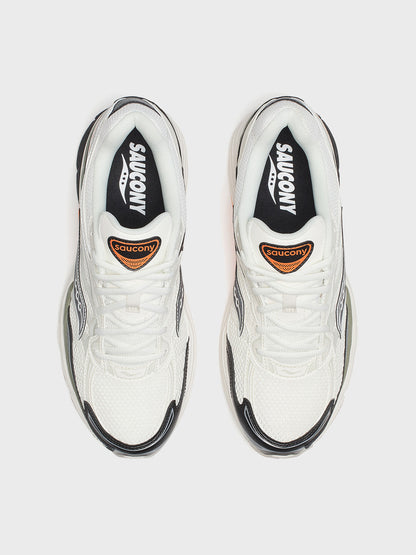 Saucony Progrid Omni 9 Sneakers | White/Turmeric