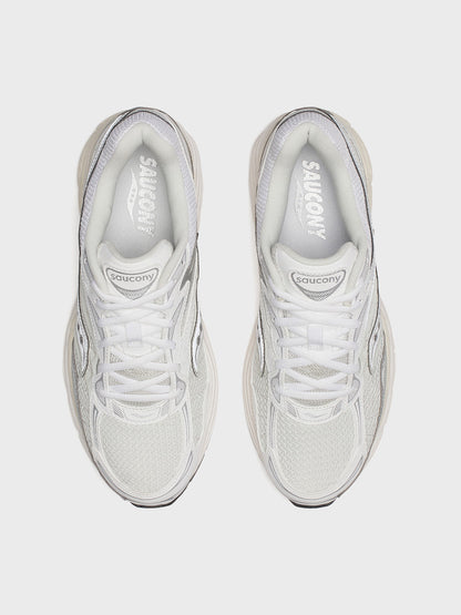 Saucony Progrid Omni 9 Sneakers | White/Silver