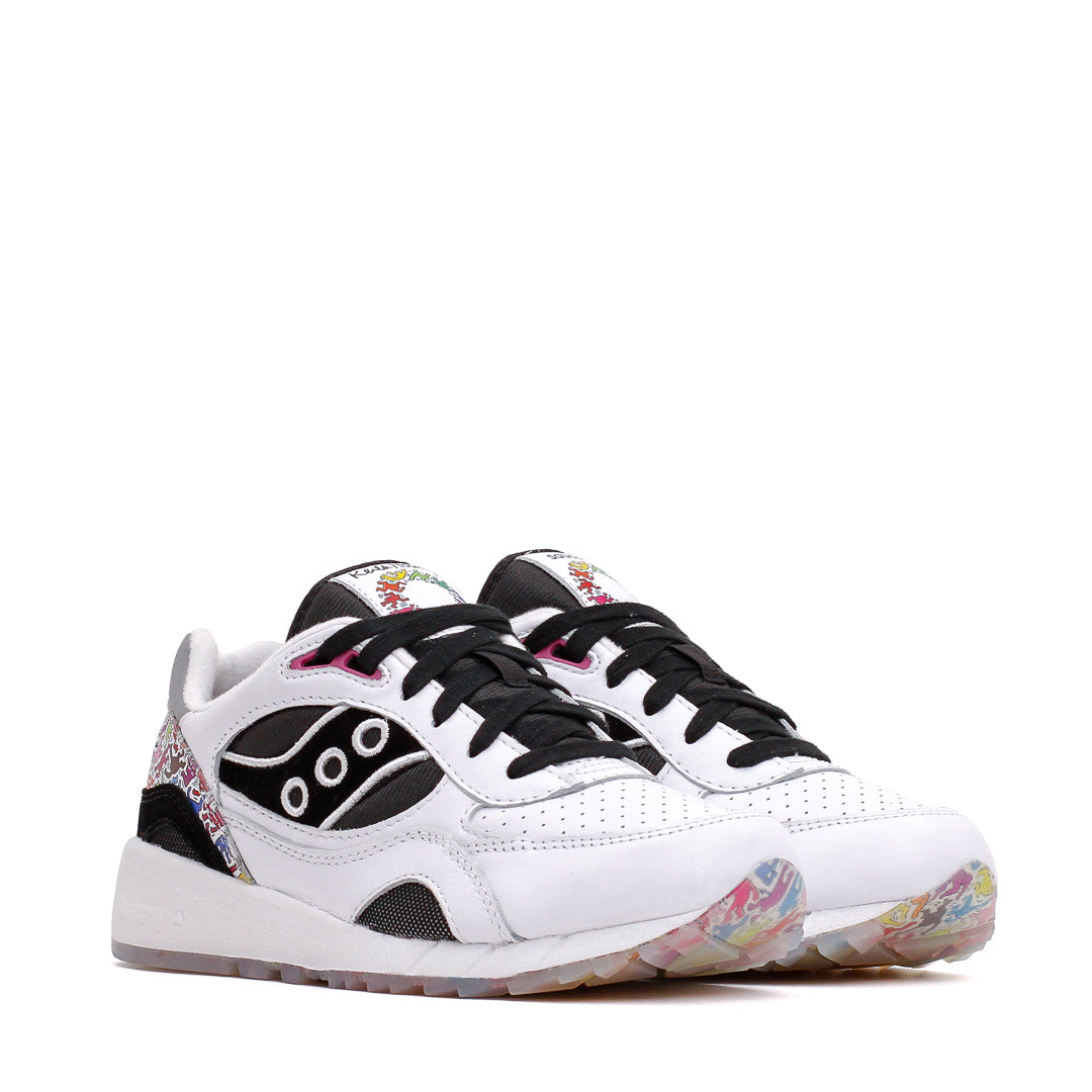 Saucony x Keith Haring Men Shadow 6000 White Black S70973-1