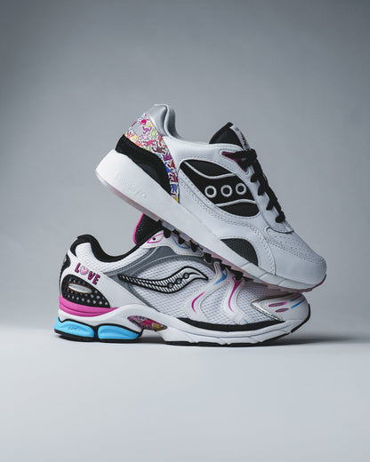 Saucony x Keith Haring Men Shadow 6000 White Black S70973-1