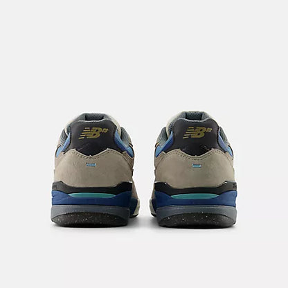 New Balance Numeric 933 Andrew Reynolds Mushroom / Blue Shoes