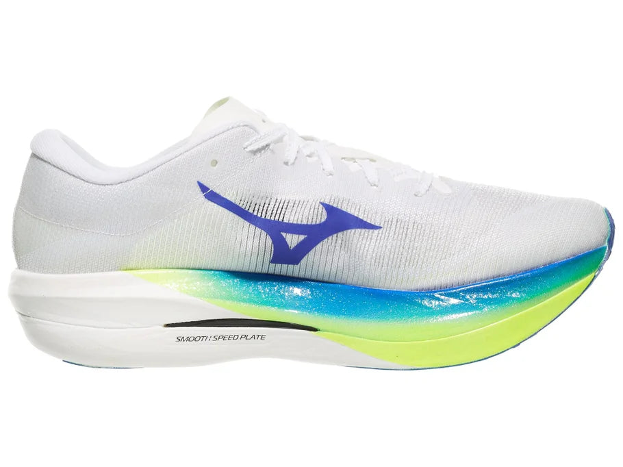Mizuno | HyperWarp Elite  | Unisex | White/Lightning Yellow