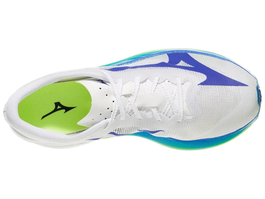 Mizuno | HyperWarp Elite  | Unisex | White/Lightning Yellow
