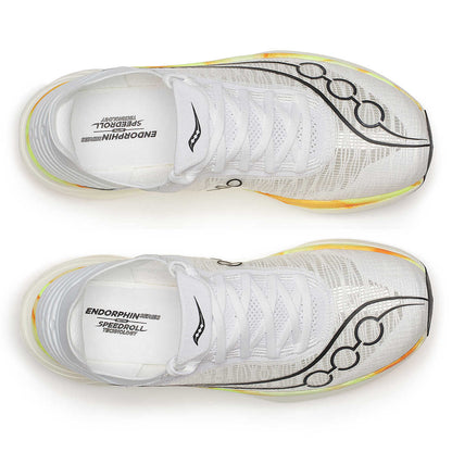 Saucony | Endorphin Elite 2 | Unisex | White/Peel