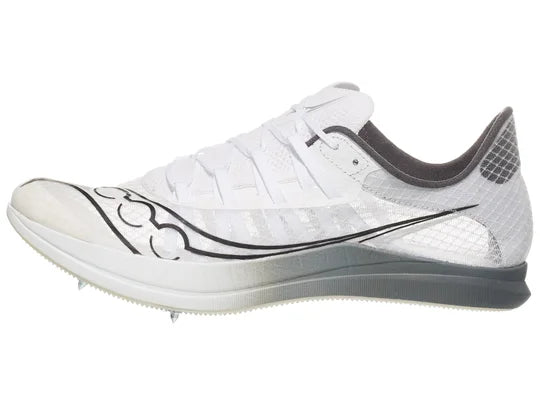 Saucony | Terminal VT | Track Spike | Unisex | White/Carbon
