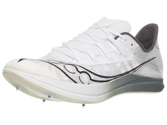 Saucony | Terminal VT | Track Spike | Unisex | White/Carbon