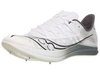 Saucony | Terminal VT | Track Spike | Unisex | White/Carbon