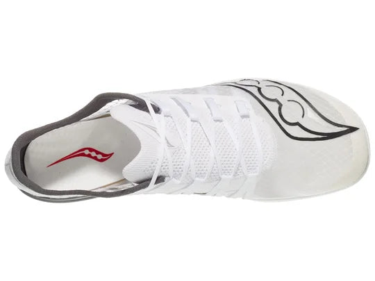 Saucony | Terminal VT | Track Spike | Unisex | White/Carbon