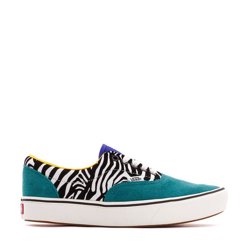 Vans UA ComfyCush Era Zebra Tidepool Surf The Web Women VN0A3WM9VWT