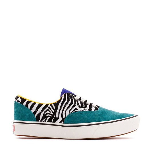 Vans UA ComfyCush Era Zebra Tidepool Surf The Web Women VN0A3WM9VWT
