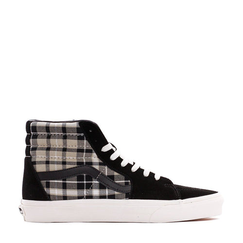 Vans UA SK8-Hi Plaid Mix Black Twill VN0A4BV6XKB