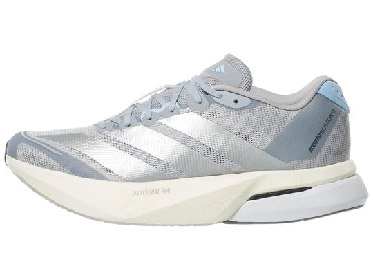 Adidas | Adizero Boston 13 | Women's | Halo Silver/Silver Met/Glow Blue