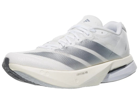 Adidas | Adizero Boston 13 | Women's | Cloud White/Matte Silver/Dash Grey